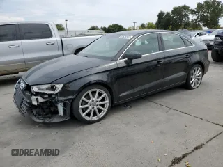 2015 Audi A3 2.0T Premium Plus with VIN WAUEFGFF4F1121431, listed as a Copart auction lot 63628503 with 0 mi miles. Bid and sale history available at carsss.com. Image 1.