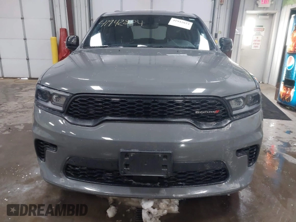 2024 Dodge Durango GT with VIN 1C4RDJDG4RC119643, listed as a IAAI auction lot 41942824 with 35,630 mi miles and . Bid and sale history available at DreamBid. Image 13.