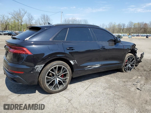 2019 Audi Q8 Premium Plus z VIN WA1EVAF10KD006691, wystawiony jako Copart lot #54116275 z przebiegiem 67 871 mil mil oraz Szkoda całkowita • Salvage title. Historia ofert i sprzedaży dostępna na DreamBid. Obrazek 3.