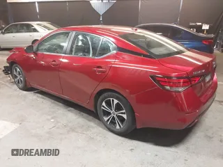 2021 Nissan Sentra SV with VIN 3N1AB8CV7MY201011, listed as a IAAI auction lot 41728327 with 57,258 mi miles and . Bid and sale history available at DreamBid. Image 3.