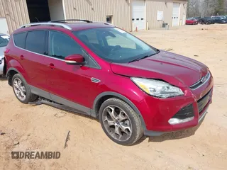 2013 Ford Escape Titanium with VIN 1FMCU0J93DUB43923, listed as a IAAI auction lot 41798566 with 109,351 mi miles. Bid and sale history available at carsss.com. Image 1.