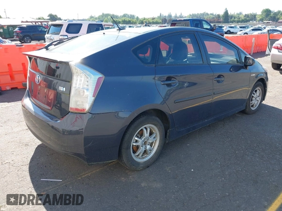 2010 Toyota Prius II with VIN JTDKN3DU5A0163687, listed as a IAAI auction lot 42208174 with 200,328 mi miles and . Bid and sale history available at DreamBid. Image 4.