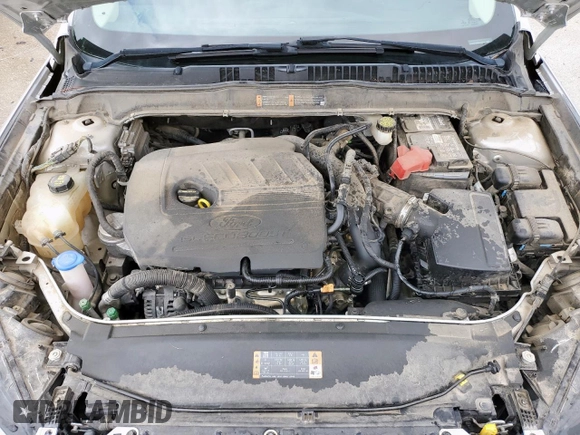 2017 Ford Fusion SE with VIN 3FA6P0HDXHR170848, listed as a Copart auction lot 54949075 with 156,218 mi miles and Salvage title. Bid and sale history available at DreamBid. Image 11.