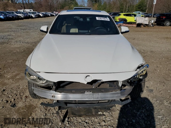 2017 BMW 3 Series 330i with VIN WBA8B9C51HK675636, listed as a Copart auction lot 53676075 with 103,580 mi miles and Clean Title. Bid and sale history available at carsss.com. Image 5.