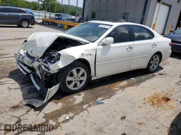 2005 Lexus ES 330 with VIN JTHBA30G655124626, listed as a Copart auction lot 65784814 with 182,036 mi miles and Salvage Title. Bid and sale history available at carsss.com. Image 1.