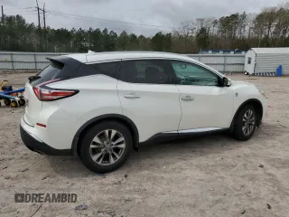 2016 Nissan Murano S with VIN 5N1AZ2MH5GN120150, listed as a Copart auction lot 51844055 with 80,751 mi miles and Salvage Title. Bid and sale history available at carsss.com. Image 3.