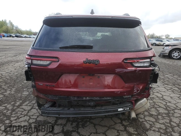 2023 Jeep Grand Cherokee Altitude with VIN 1C4RJKAG2P8739247, listed as a Copart auction lot 52616355 with 37,145 mi miles and Salvage title. Bid and sale history available at DreamBid. Image 6.