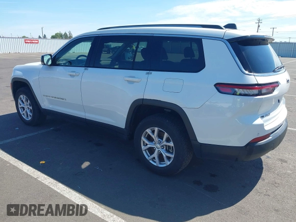 2022 Jeep Grand Cherokee Limited with VIN 1C4RJKBG1N8515561, listed as a IAAI auction lot 42628064 with 29,744 mi miles and . Bid and sale history available at DreamBid. Image 3.