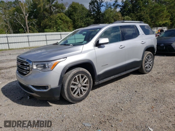 2017 GMC Acadia SLE with VIN 1GKKNLLS7HZ171218, listed as a Copart auction lot 79110674 with 82,473 mi miles and Salvage title. Bid and sale history available at DreamBid. Image 1.