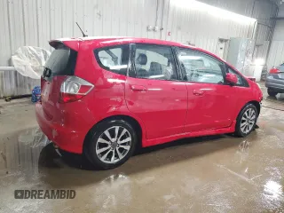 2010 Honda Fit Sport with VIN JHMGE8H46AC017339, listed as a Copart auction lot 50217895 with 102,821 mi miles and Salvage Title. Bid and sale history available at carsss.com. Image 3.