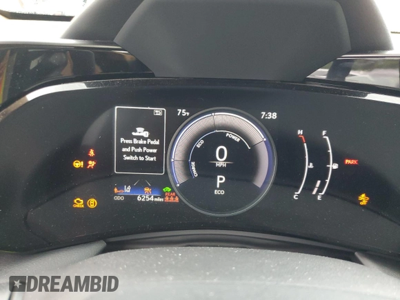 2025 Lexus NX 350h Premium z VIN 2T2GKCEZ6SC046731, wystawiony jako Copart lot #64539535 z przebiegiem 6 254 mil mil oraz Szkoda całkowita • Salvage title. Historia ofert i sprzedaży dostępna na DreamBid. Obrazek 9.