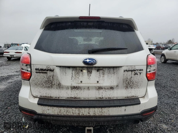 2014 Subaru Forester XT Touring with VIN JF2SJGMC9EH458441, listed as a Copart auction lot 44985765 with 178,496 mi miles and Salvage Title. Bid and sale history available at DreamBid. Image 6.
