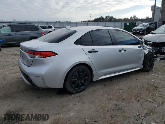 2022 Toyota Corolla LE with VIN 5YFEPMAE4NP326979, listed as a Copart auction lot 85788964 with 35,110 mi miles and Salvage Title. Bid and sale history available at carsss.com. Image 3.