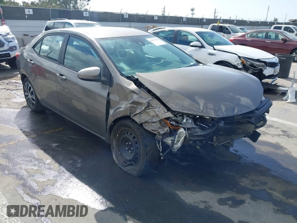 2019 Toyota Corolla L with VIN 5YFBURHE8KP892394, listed as a IAAI auction lot 41917095 with 89,073 mi miles. Bid and sale history available at carsss.com. Image 1.