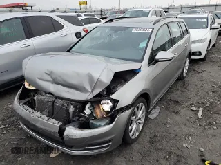 2017 Volkswagen Golf SportWagen S with VIN 3VWC17AU3HM535141, listed as a Copart auction lot 86369524 with 68,881 mi miles and Salvage Title. Bid and sale history available at carsss.com. Image 1.