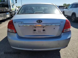 2008 Kia Spectra EX z VIN KNAFE122X85556621, wystawiony jako Copart lot #53577495 z przebiegiem 164 725 mil mil oraz Szkoda całkowita • Salvage title. Historia ofert i sprzedaży dostępna na DreamBid. Obrazek 6.