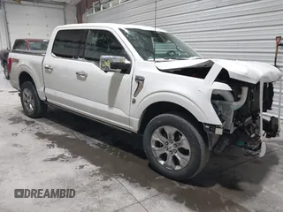 2022 Ford F-150 XL with VIN 1FTFW1E82NFB09304, listed as a IAAI auction lot 41616033 with 43,003 mi miles. Bid and sale history available at carsss.com. Image 1.