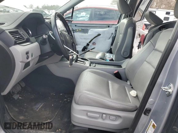 2016 Honda Pilot EX-L with VIN 5FNYF6H50GB028154, listed as a Copart auction lot 47407005 with Not Provided miles and Salvage Title. Bid and sale history available at DreamBid. Image 7.
