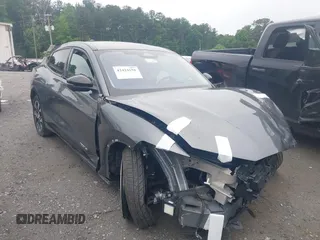 2023 Ford Mustang Mach-E Premium z VIN 3FMTK3SU9PMA70821, wystawiony jako IAAI lot #42424158 z przebiegiem Nie podano mil oraz . Historia ofert i sprzedaży dostępna na DreamBid. Obrazek 1.