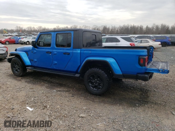 2023 Jeep Gladiator Freedom с VIN 1C6HJTAG3PL579160, выставлен на аукционе Copart как лот 46909635 с пробегом 10 081 миль миль и Списание • Salvage title. История ставок и продаж доступна на DreamBid. Изображение 2.