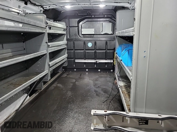 2019 Ford Transit with VIN 1FTYR1YG2KKA38014, listed as a IAAI auction lot 42715733 with 108,396 mi miles and . Bid and sale history available at DreamBid. Image 2.