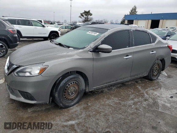 2017 Nissan Sentra SV with VIN 3N1AB7AP2HL662750, listed as a Copart auction lot 44260195 with Not Provided miles and Clean Title. Bid and sale history available at carsss.com. Image 1.