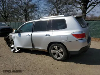 2011 Toyota Highlander Limited with VIN 5TDDK3EH0BS053003, listed as a Copart auction lot 48908845 with 158,255 mi miles and Salvage Title. Bid and sale history available at carsss.com. Image 2.