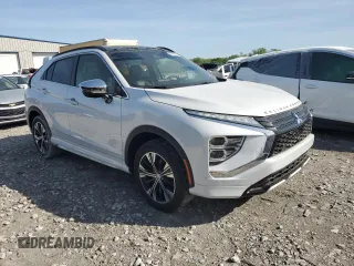 2022 Mitsubishi Eclipse Cross SE with VIN JA4ATWAAXNZ048785, listed as a Copart auction lot 54088075 with 25,128 mi miles and Salvage title. Bid and sale history available at DreamBid. Image 4.
