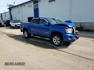 2018 GMC Canyon 4WD SLE z VIN 1GTG6CEN0J1262745, wystawiony jako Copart lot #54671585 z przebiegiem Nie podano mil oraz Szkoda całkowita • Salvage title. Historia ofert i sprzedaży dostępna na DreamBid. Obrazek 14.
