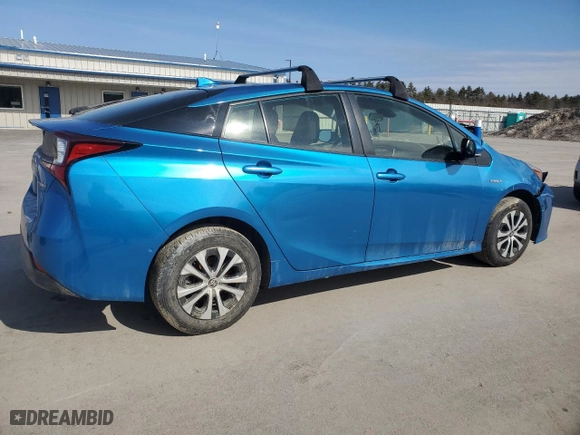 2019 Toyota Prius LE with VIN JTDL9RFU4K3009299, listed as a Copart auction lot 48650635 with 66,182 mi miles and Salvage Title. Bid and sale history available at carsss.com. Image 3.