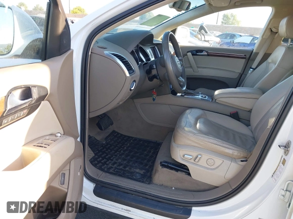 2012 Audi Q7 Premium Plus with VIN WA1LGAFE6CD008306, listed as a IAAI auction lot 42510525 with 131,992 mi miles and . Bid and sale history available at DreamBid. Image 5.