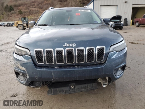 2019 Jeep Cherokee Latitude Plus with VIN 1C4PJMLB9KD442027, listed as a Copart auction lot 45796005 with 85,860 mi miles and Salvage Title. Bid and sale history available at DreamBid. Image 5.
