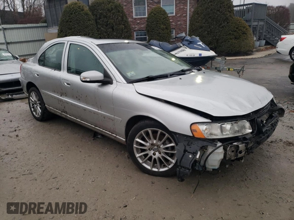 2007 Volvo S60 2.5L Turbo with VIN YV1RH592372614308, listed as a Copart auction lot 83752534 with 242,992 mi miles and Clean Title. Bid and sale history available at carsss.com. Image 4.