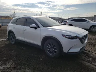 2020 Mazda CX-9 Touring with VIN JM3TCACY2L0407342, listed as a Copart auction lot 47590235 with 59,667 mi miles and Salvage Title. Bid and sale history available at carsss.com. Image 4.