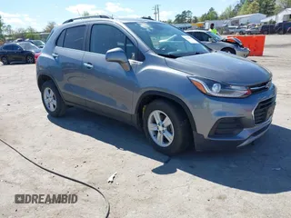 2020 Chevrolet Trax LT with VIN 3GNCJLSBXLL322296, listed as a IAAI auction lot 42030809 with 51,367 mi miles and . Bid and sale history available at DreamBid. Image 1.