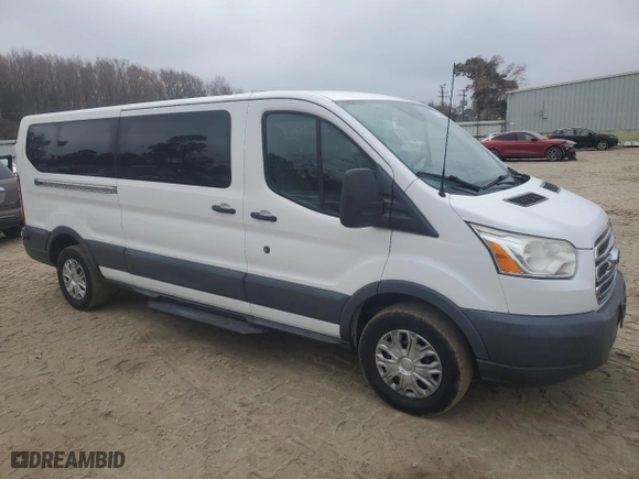 2015 Ford Transit Wagon XL with VIN 1FBZX2YM5FKA67314, listed as a Copart auction lot 82076664 with 117,134 mi miles and Salvage Title. Bid and sale history available at carsss.com. Image 4.