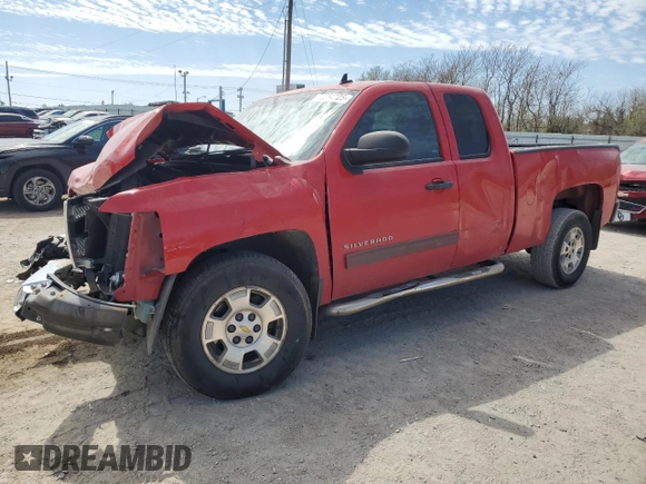 2013 Chevrolet Silverado 1500 LT with VIN 1GCRCSE00DZ335201, listed as a Copart auction lot 50254125 with 159,322 mi miles and Salvage Title. Bid and sale history available at DreamBid. Image 1.
