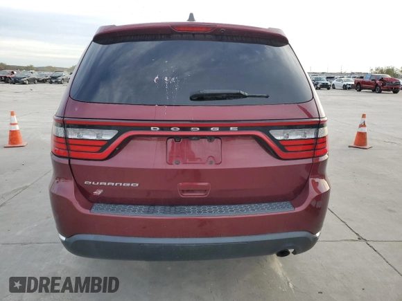 2020 Dodge Durango SXT Plus with VIN 1C4RDJAG7LC262615, listed as a Copart auction lot 83394644 with Not Provided miles and Clean Title. Bid and sale history available at DreamBid. Image 6.