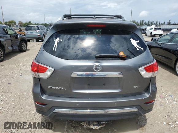2015 Nissan Pathfinder SV with VIN 5N1AR2MN0FC637467, listed as a Copart auction lot 52480055 with 97,610 mi miles and Clean title. Bid and sale history available at DreamBid. Image 6.
