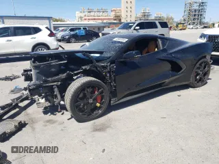 2020 Chevrolet Corvette 2LT with VIN 1G1Y72D4XL5101070, listed as a Copart auction lot 48903885 with 16,226 mi miles and Salvage Title. Bid and sale history available at carsss.com. Image 1.
