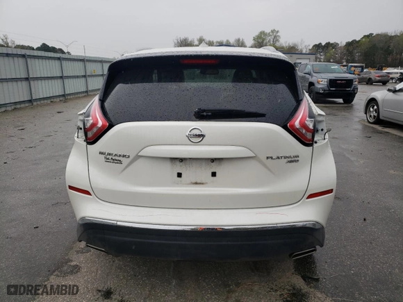 2015 Nissan Murano SL with VIN 5N1AZ2MH7FN285230, listed as a Copart auction lot 49115125 with 108,611 mi miles and Salvage Title. Bid and sale history available at carsss.com. Image 6.