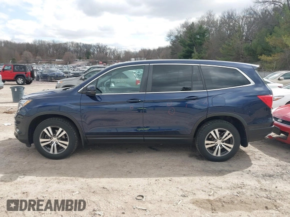 2016 Honda Pilot EX-L with VIN 5FNYF6H51GB057484, listed as a IAAI auction lot 42021196 with 109,470 mi miles. Bid and sale history available at carsss.com. Image 14.