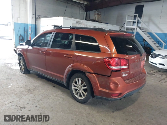2014 Dodge Journey SXT z VIN 3C4PDDBG7ET173514, wystawiony jako IAAI lot #42305881 z przebiegiem 208 577 mil mil oraz . Historia ofert i sprzedaży dostępna na DreamBid. Obrazek 3.