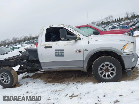 2012 Ram 2500 with VIN 3C6LD5BL6CG194580, listed as a IAAI auction lot 41145169 with 256,571 mi miles and . Bid and sale history available at DreamBid. Image 13.
