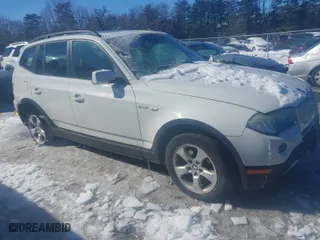 2008 BMW X3 3.0si with VIN WBXPC93428WJ07734, listed as a IAAI auction lot 41990737 with 213,162 mi miles. Bid and sale history available at carsss.com. Image 1.