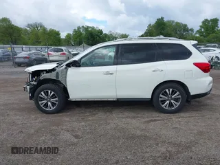 2018 Nissan Pathfinder SV with VIN 5N1DR2MM4JC664460, listed as a IAAI auction lot 42336424 with 116,203 mi miles and . Bid and sale history available at DreamBid. Image 14.