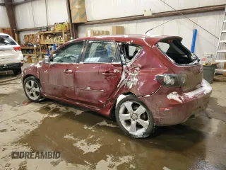 2006 Mazda 3 s with VIN JM1BK143361471656, listed as a Copart auction lot 85600244 with 205,054 mi miles and Salvage Title. Bid and sale history available at carsss.com. Image 2.