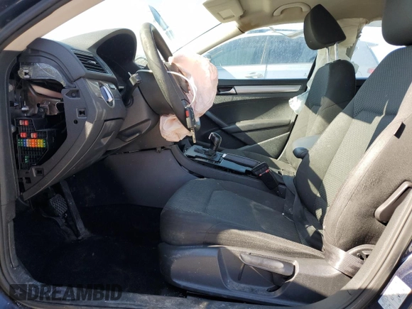 2014 Volkswagen Passat S with VIN 1VWAT7A3XEC035743, listed as a Copart auction lot 52096115 with Not provided miles and Salvage title. Bid and sale history available at DreamBid. Image 7.