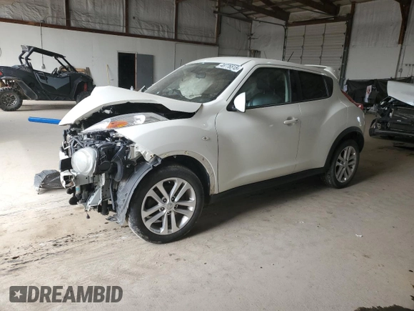 2014 Nissan Juke S with VIN JN8AF5MV2ET358751, listed as a Copart auction lot 48776515 with Not Provided miles and Salvage Title. Bid and sale history available at carsss.com. Image 1.
