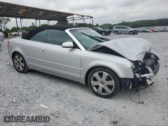 2004 Audi A4 1.8T с VIN WAUAC48H44K004296, выставлен на аукционе Copart как лот 55040035 с пробегом 79 497 миль миль и Списание • Salvage title. История ставок и продаж доступна на DreamBid. Изображение 4.